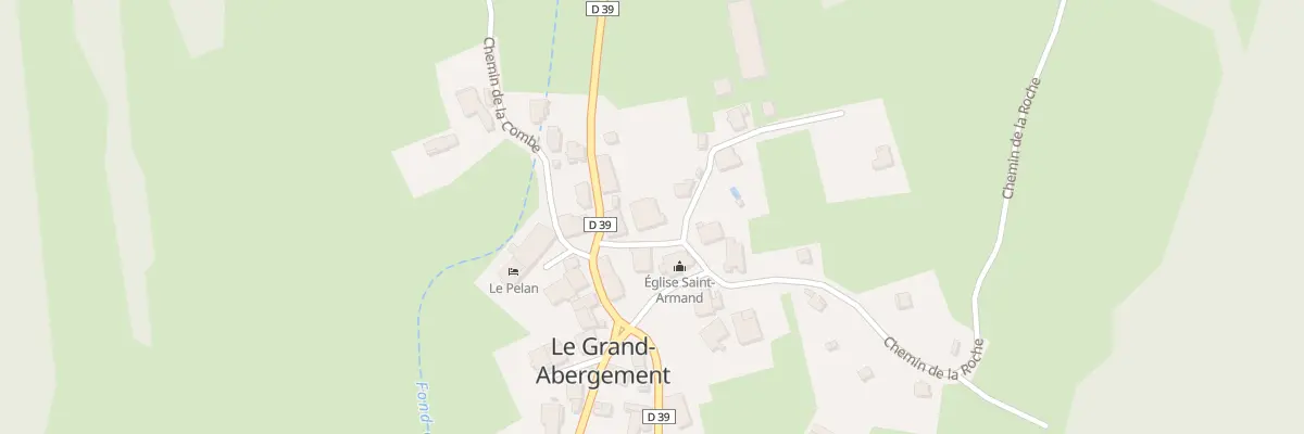 Plan du 5 Rue de l’Eglise à Haut Valromey