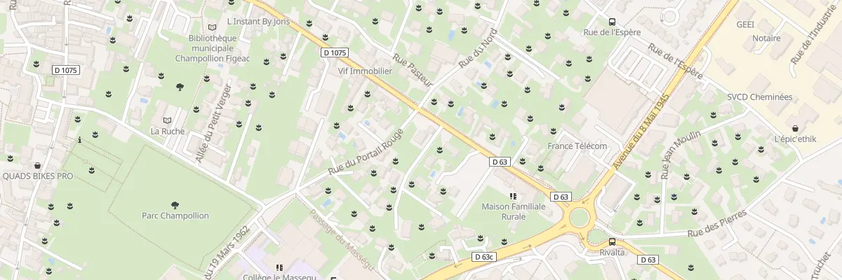 Plan du 46 Av de Rivalta Di Torino à Vif