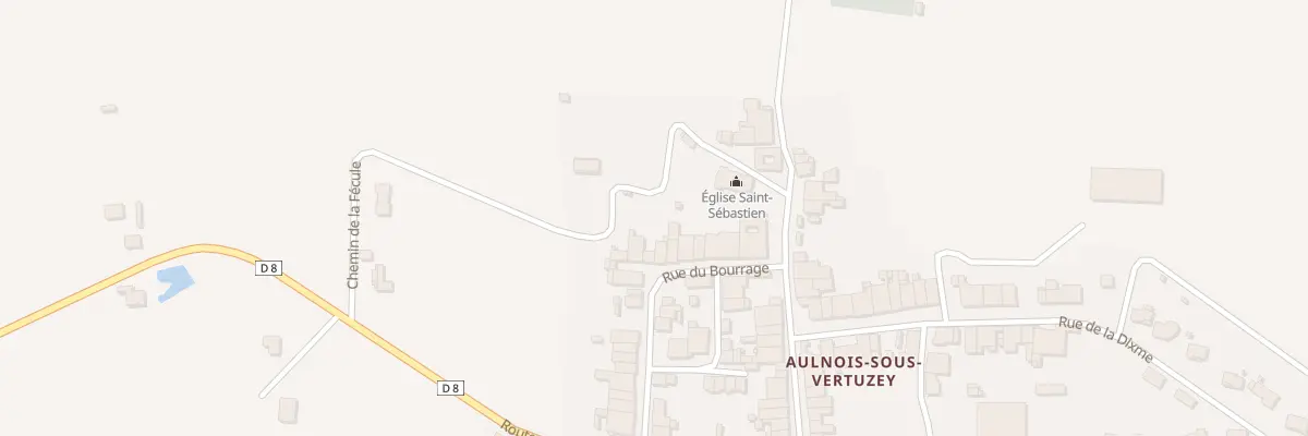 Plan du 14 Rue du Bourrage à Euville