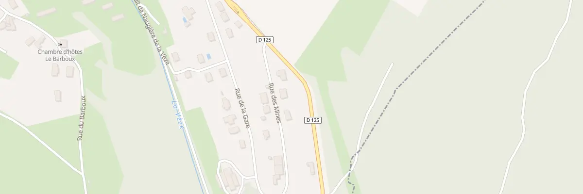 Plan du 5 Rue des Mines à Ougney