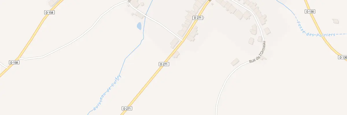 Plan du 17 Rue du Coin à Coiffy-le-Bas