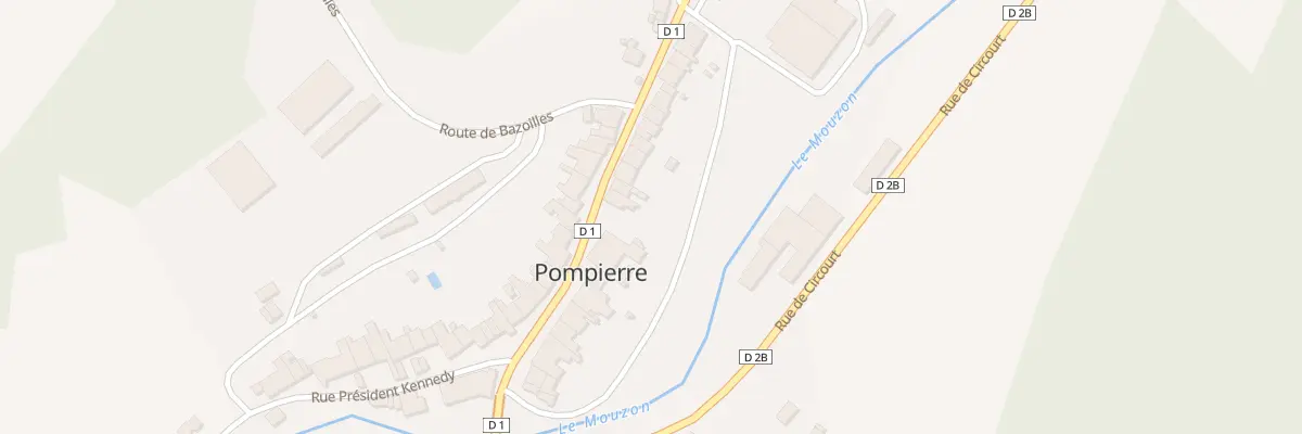Plan du 52 Rue Chevalier de la Barre à Pompierre