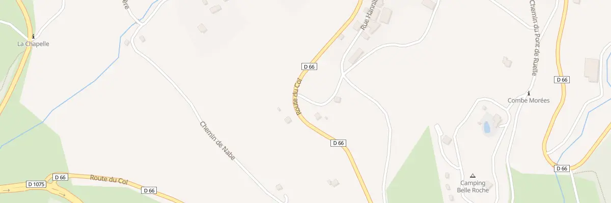 Plan du Village à Lalley