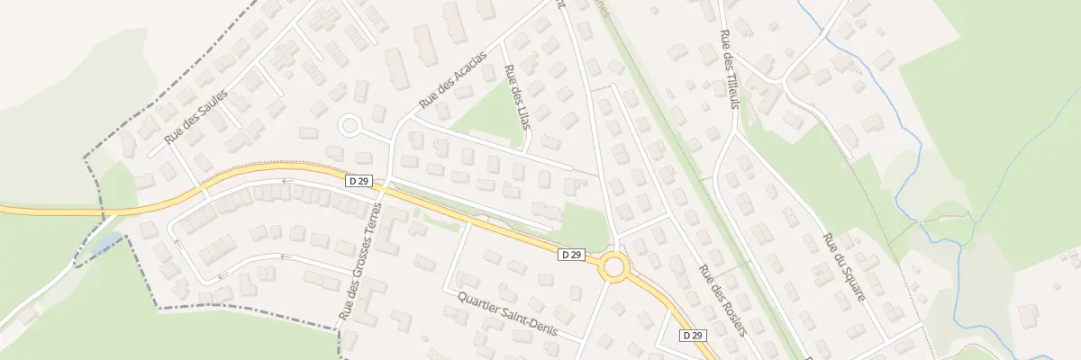 Plan du 6 Rue des Lilas à Gorcy