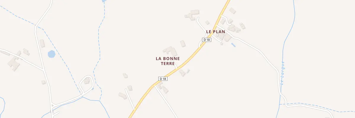 Plan du 5028 Bonne Terre à Revest-des-Brousses