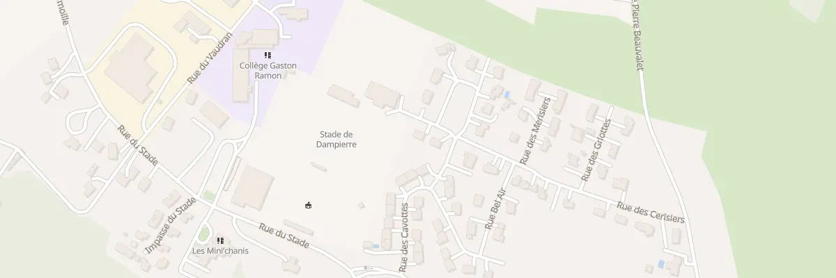 Plan du 3 Pl des Roches Brunes à Dampierre-sur-Salon