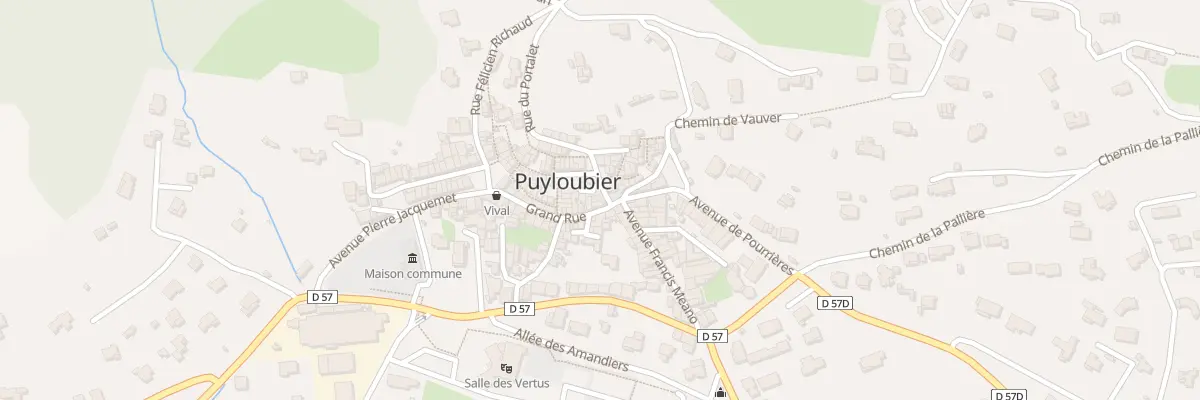 Plan du 2 Pl Damasse Malet à Puyloubier