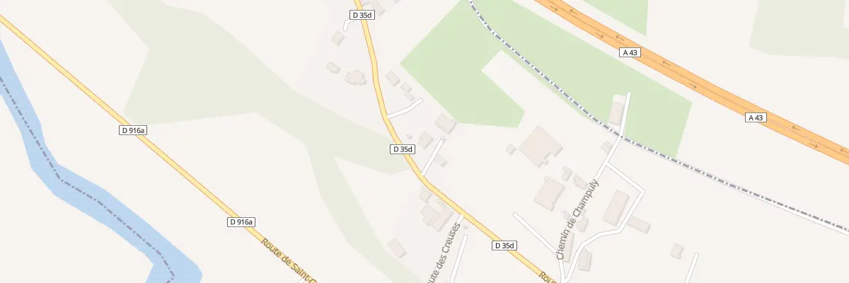 Plan du 1290 Rte du Village à Belmont-Tramonet