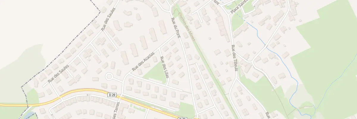 Plan du 16 Rue du Pont à Gorcy