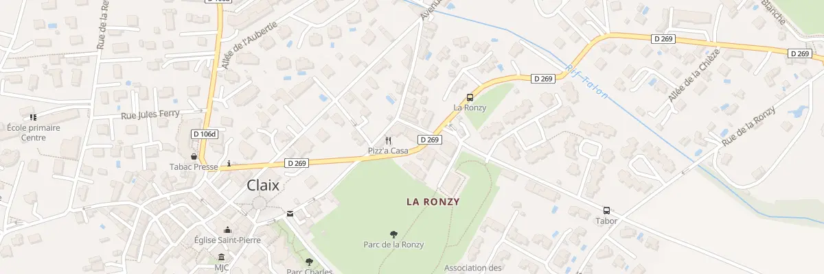 Plan du 29 Rue de la Ronzy à Claix