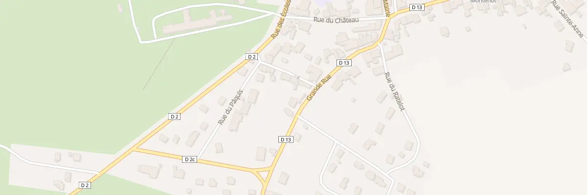 Plan du 7 Grande Rue à Beaujeu-Saint-Vallier-Pierrejux-et-Quitteur