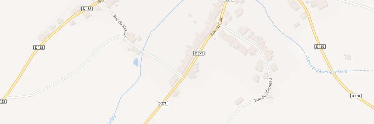 Plan du 48 Rue du Coin à Coiffy-le-Bas