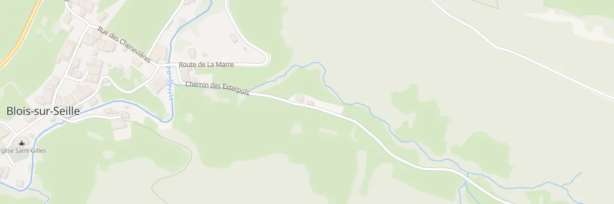 Plan du 11 Che des Exterpois à Blois-sur-Seille