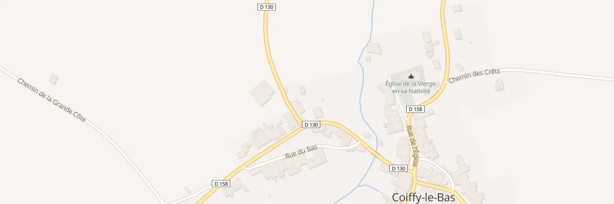 Plan du 4 Rue des Dames à Coiffy-le-Bas