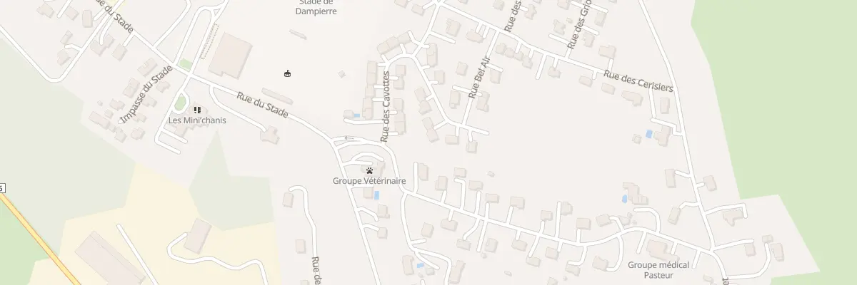 Plan du 19 Rue des Cavottes à Dampierre-sur-Salon