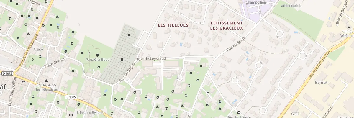 Plan du 9014 All Auguste Rodin à Vif