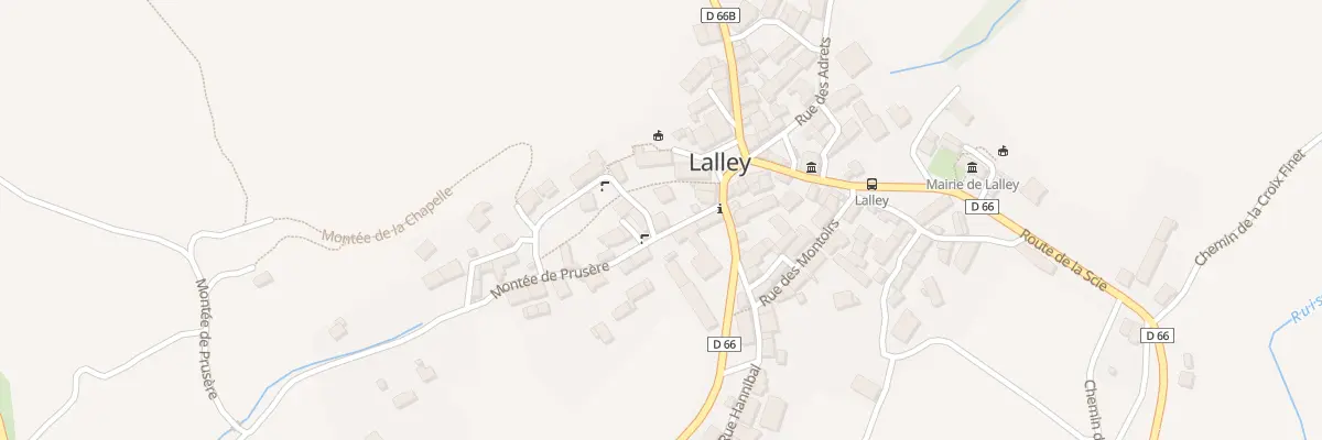 Plan du 5013 Le Village à Lalley