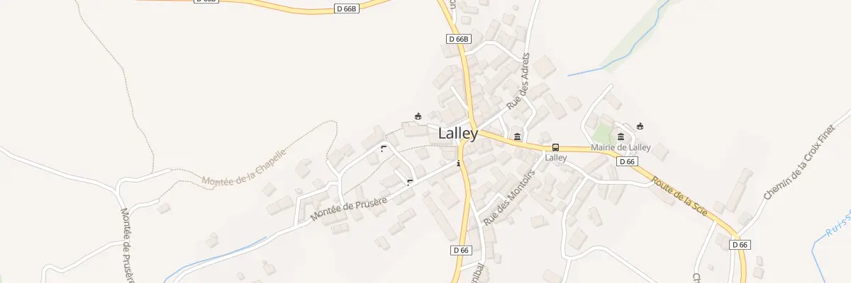 Plan du 5086 Le Village à Lalley