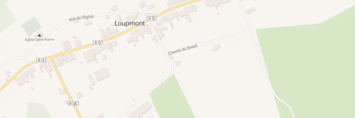 Plan du 9001 Rle de la Barre à Loupmont