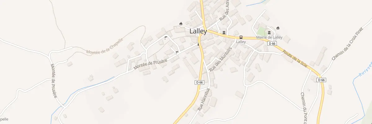 Plan du 5073 Le Village à Lalley