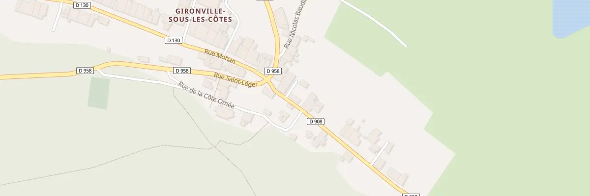 Plan du 3 Rue des Vergers à Geville