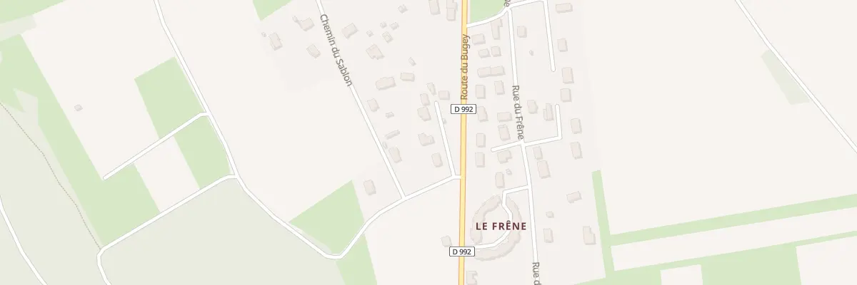 Plan du 4 Che du Sablon à Peyrieu