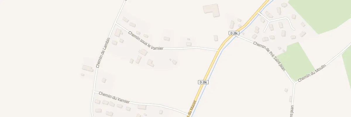 Plan du 129 Che sous le Varnier à Saint-Jean-d’Avelanne