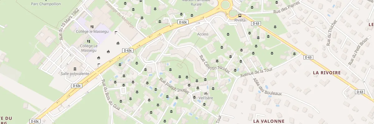 Plan du 11 Rue Célestin Nicolas à Vif