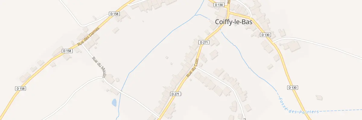 Plan du 26 Rue du Coin à Coiffy-le-Bas