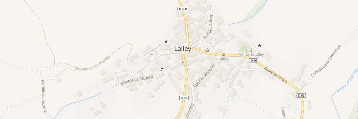 Plan du 5082 Le Village à Lalley