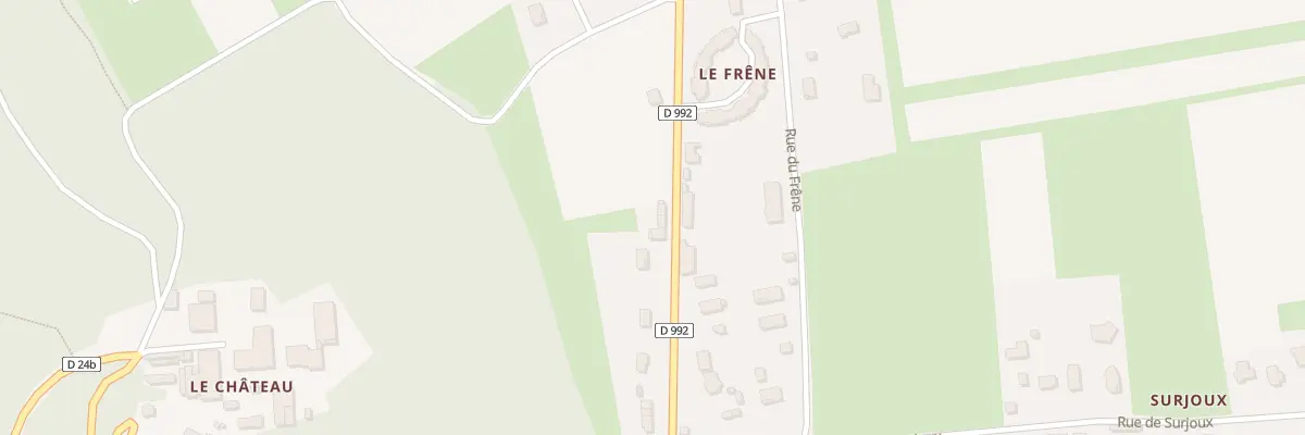 Plan du 557 Rte du Bugey à Peyrieu
