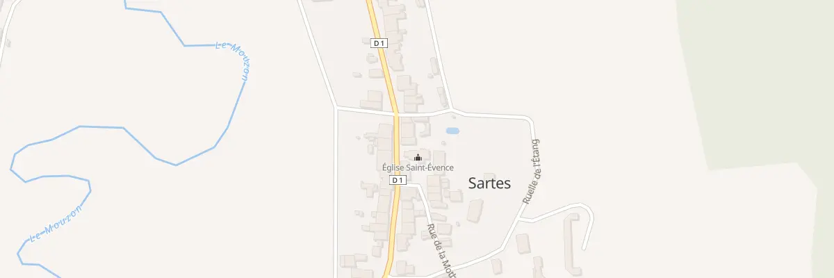 Plan du 5 Rue des Cigognes à Sartes