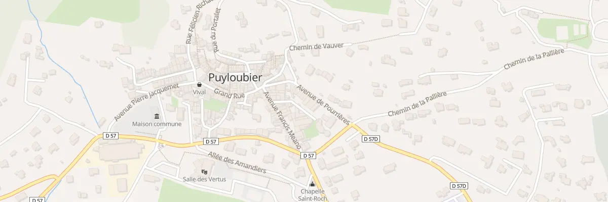 Plan du 13 Tra Pierre Margalet à Puyloubier