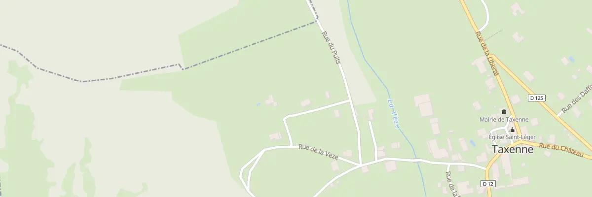 Plan du 7 Rue du Puits à Taxenne