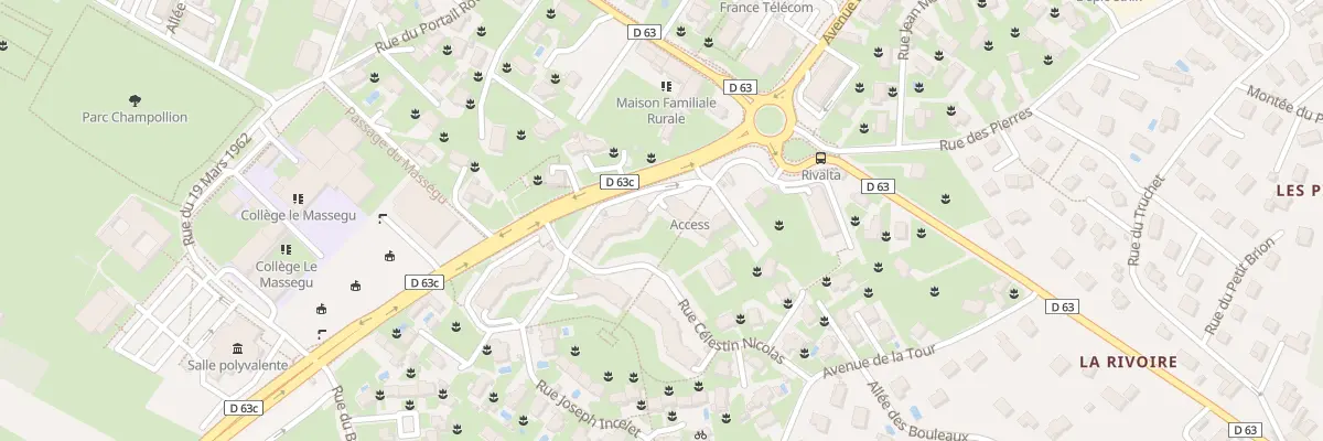 Plan du 20 Rue Célestin Nicolas à Vif