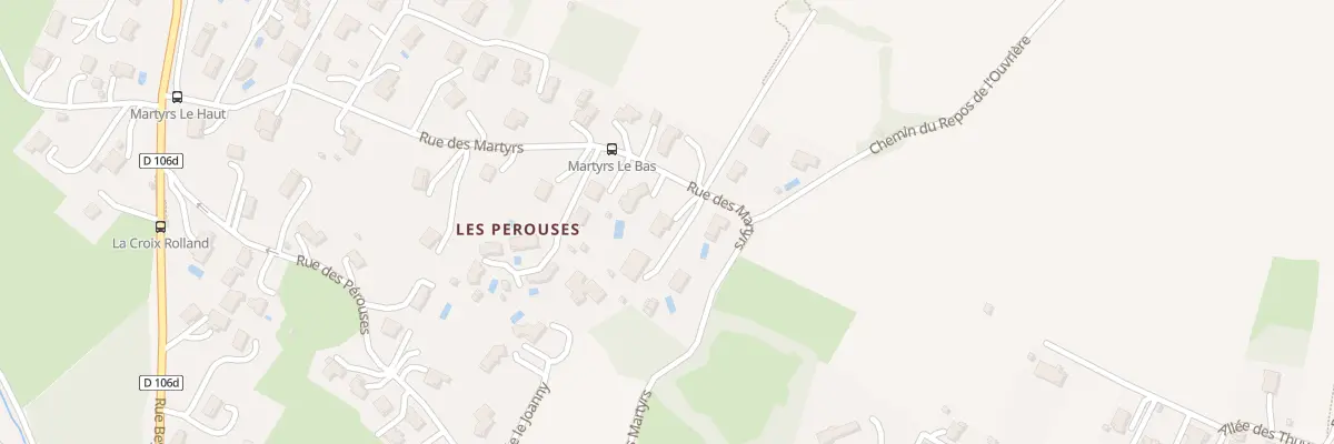 Plan du 5 Rue des Martyrs à Saint-Jean-d’Hérans