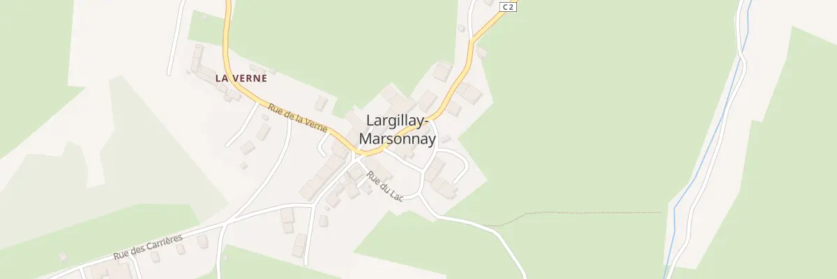 Plan du 4 Rue de la Trèche à Largillay-Marsonnay