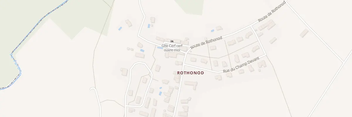 Plan du 5033 Rothonod à Chazey-Bons