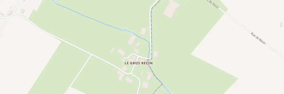 Plan du 11 Le Gros Recin à Tourmont