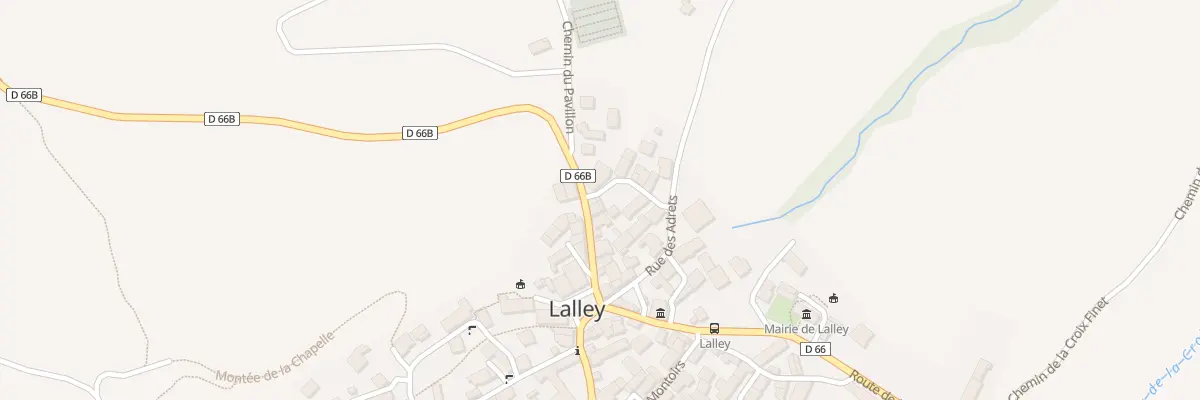 Plan du 5102 Le Village à Lalley