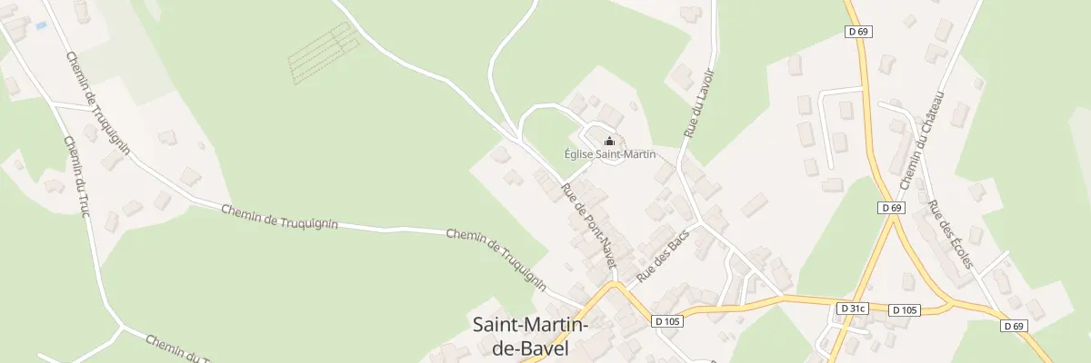 Plan du 5044 Saint Martin Village à Saint-Martin-de-Bavel