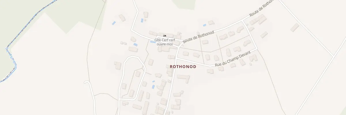 Plan du 5033 Rothonod à Chazey-Bons