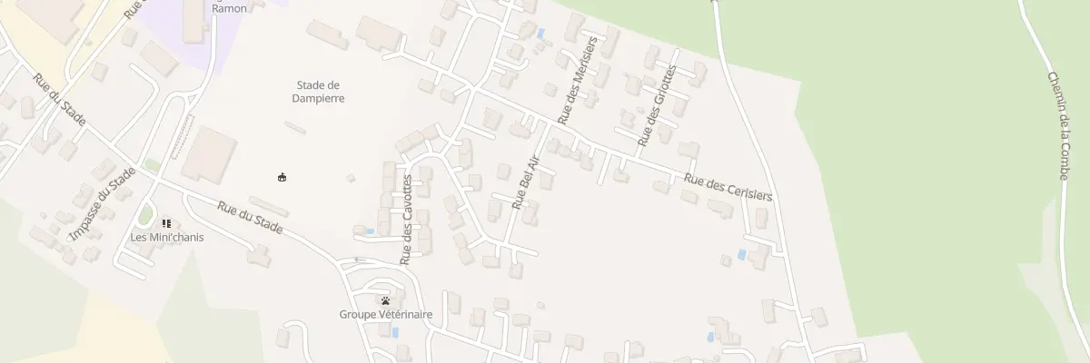 Plan du 4 Rue Bel Air à Dampierre-sur-Salon