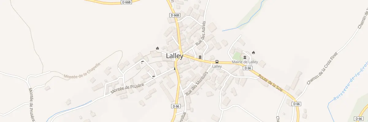 Plan du 8 Rte de la Scie à Lalley