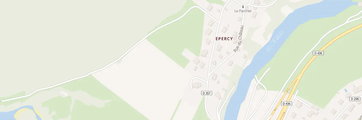 Plan du 3 Cd 27 A Epercy à Lavancia-Epercy