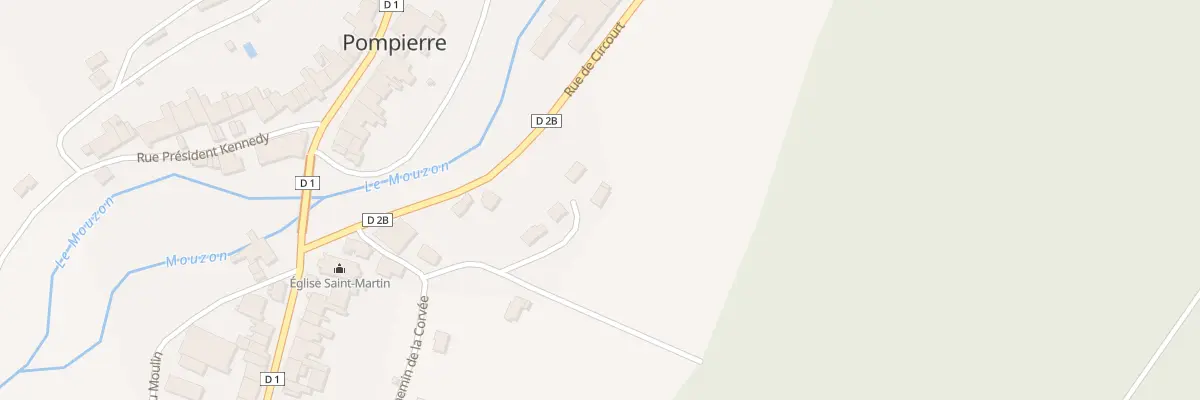 Plan du 10 Che de Jainvillotte à Pompierre