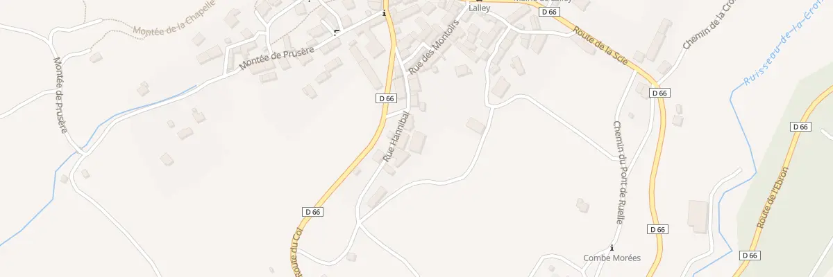 Plan du 5031 Le Village à Lalley