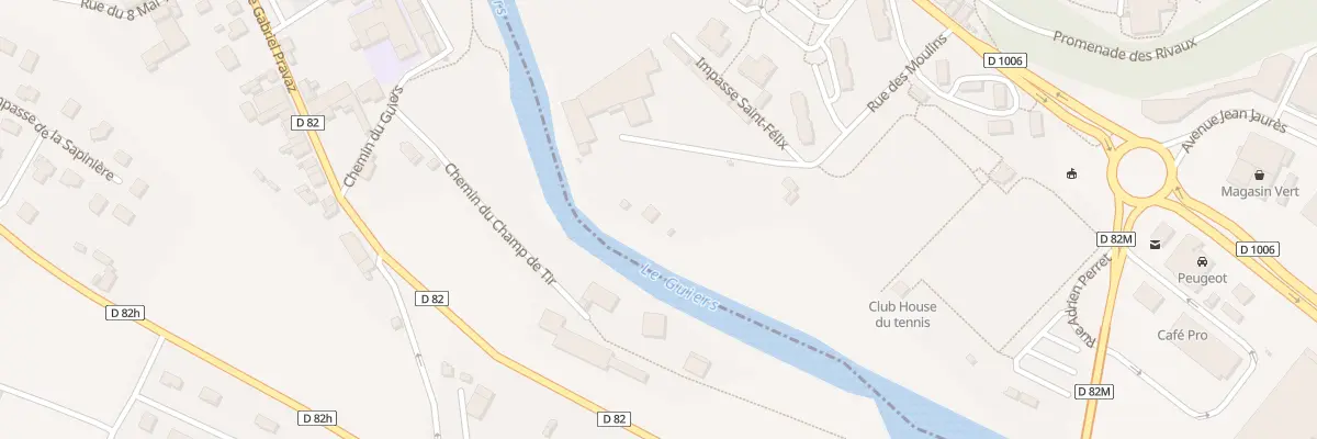 Plan du 8 Rue des moulins au Pont-de-Beauvoisin