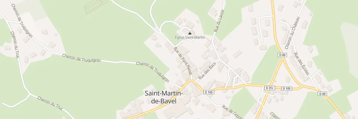 Plan du 57 Rue de Pont-navet à Saint-Martin-de-Bavel