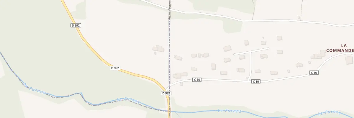 Plan du 60 Imp de la Voie Romaine à Brens